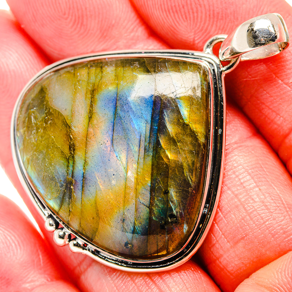 Labradorite Pendants handcrafted by Anasilvercos - PD35849