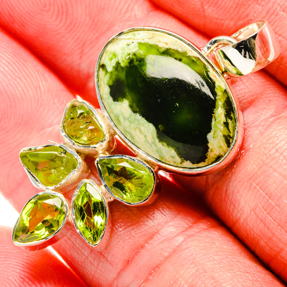 Rainforest Opal Pendants handcrafted by Anasilvercos - PD35857
