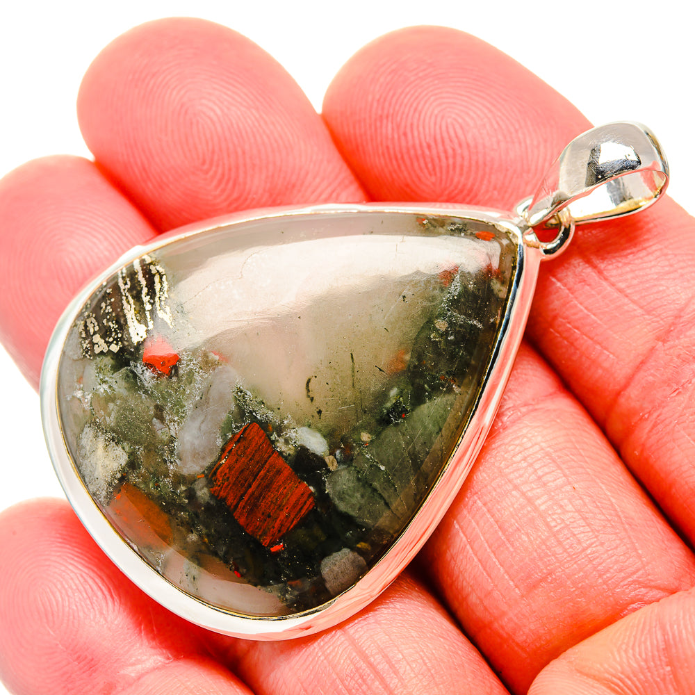 Bloodstone Pendants handcrafted by Anasilvercos - PD35858