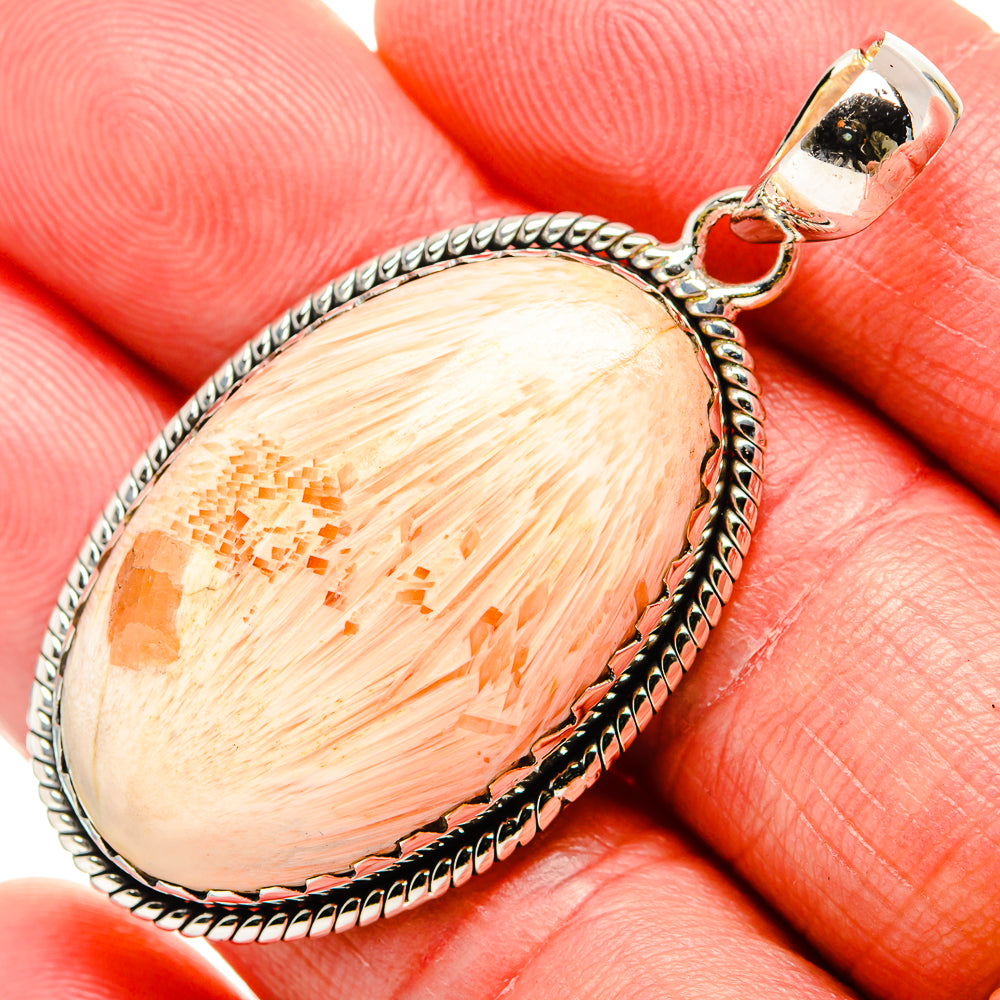 Scolecite Pendants handcrafted by Anasilvercos - PD35912