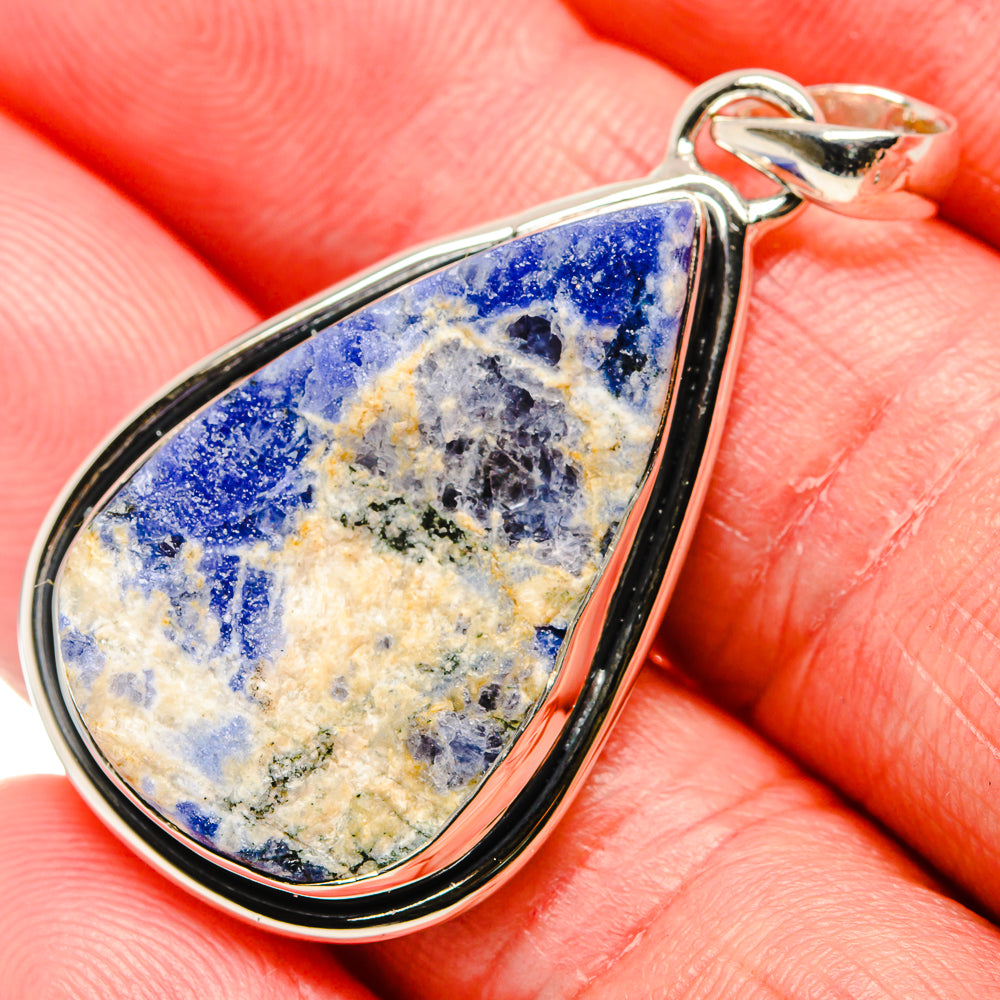 Sodalite Pendants handcrafted by Anasilvercos - PD35921
