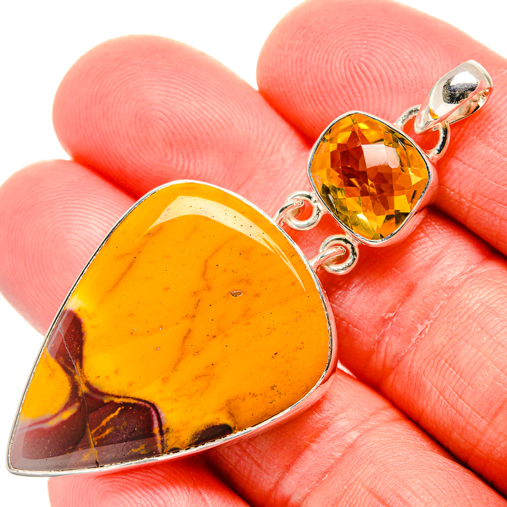 Mookaite Pendants handcrafted by Anasilvercos - PD35923