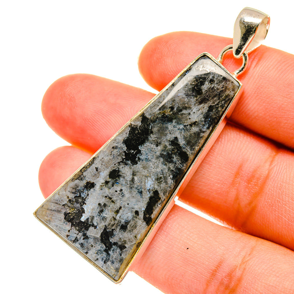 Larvikite Pendants handcrafted by Anasilvercos - PD3593