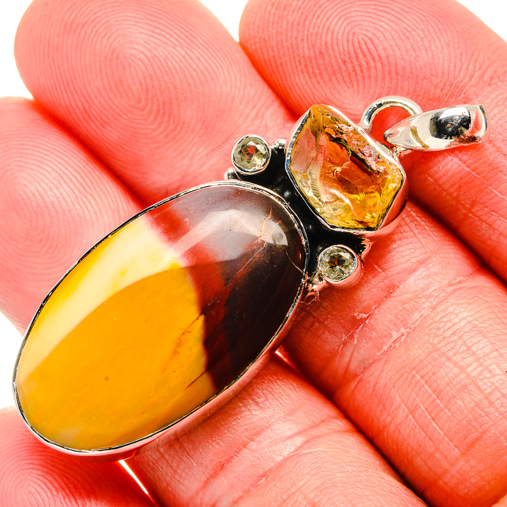 Mookaite Pendants handcrafted by Anasilvercos - PD35940