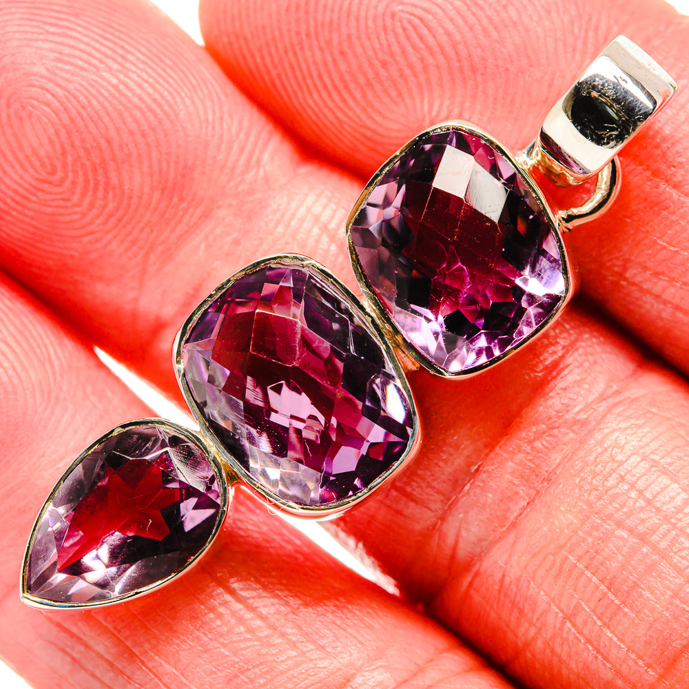 Amethyst Pendants handcrafted by Anasilvercos - PD35970
