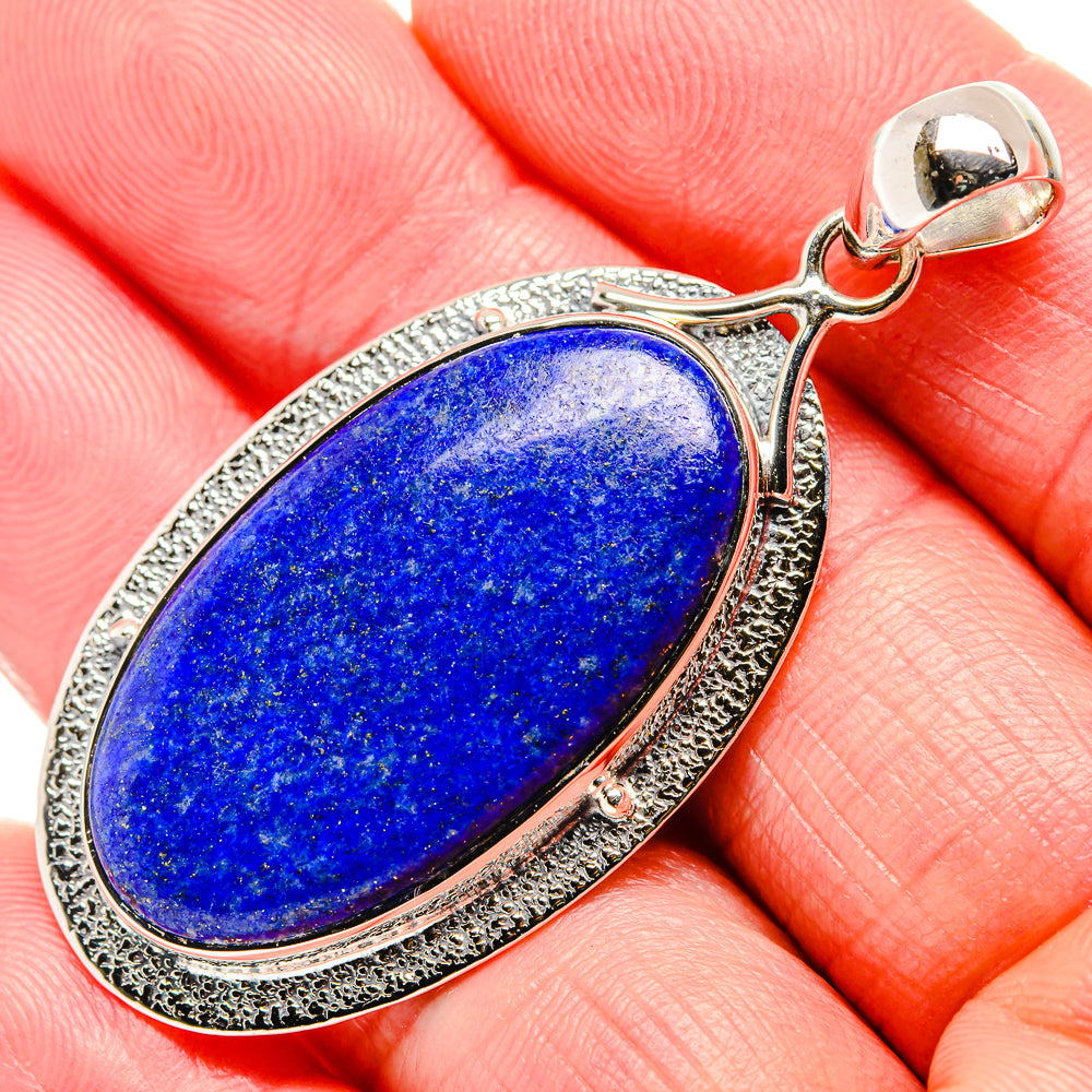 Lapis Lazuli Pendants handcrafted by Anasilvercos - PD36025