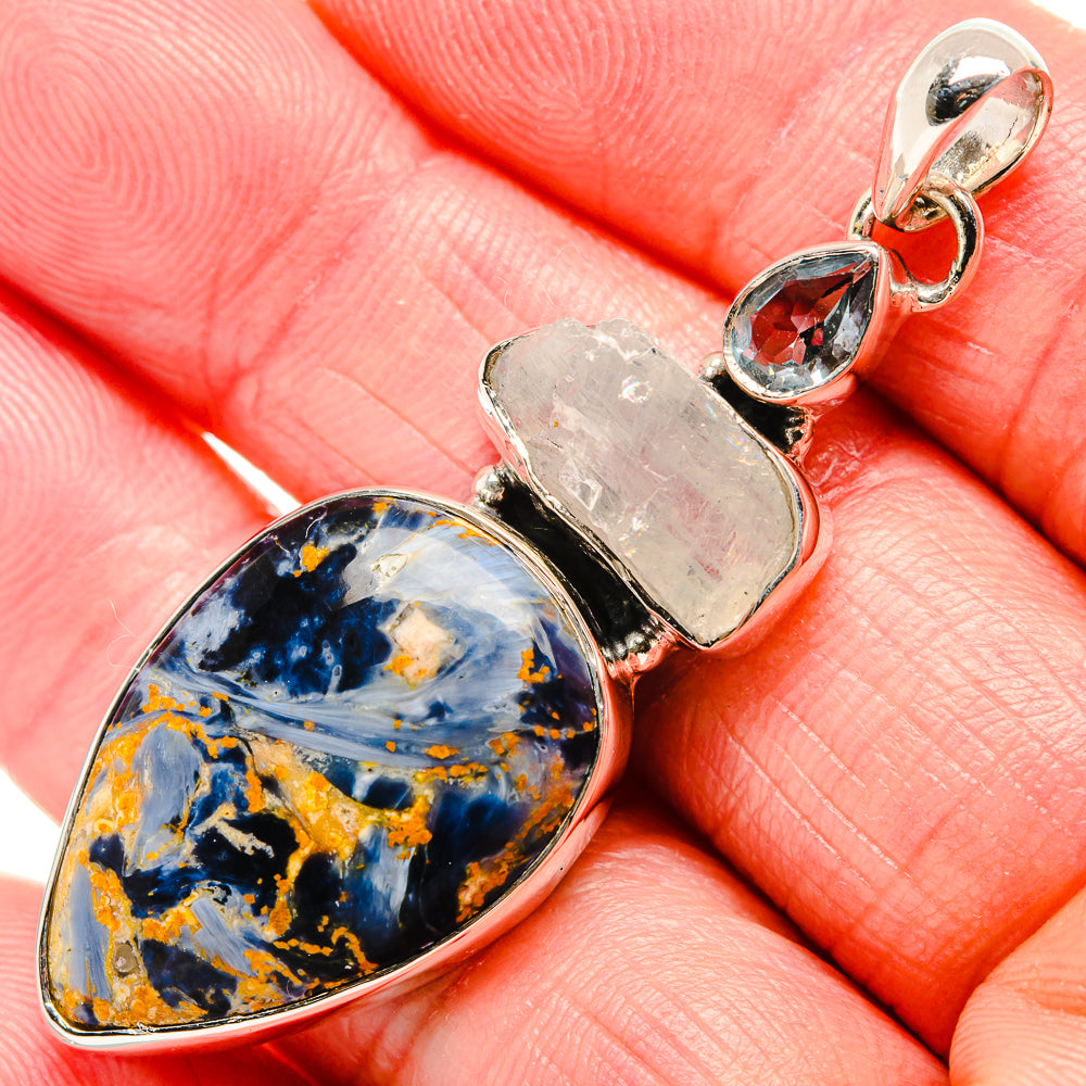 Pietersite Pendants handcrafted by Anasilvercos - PD36027