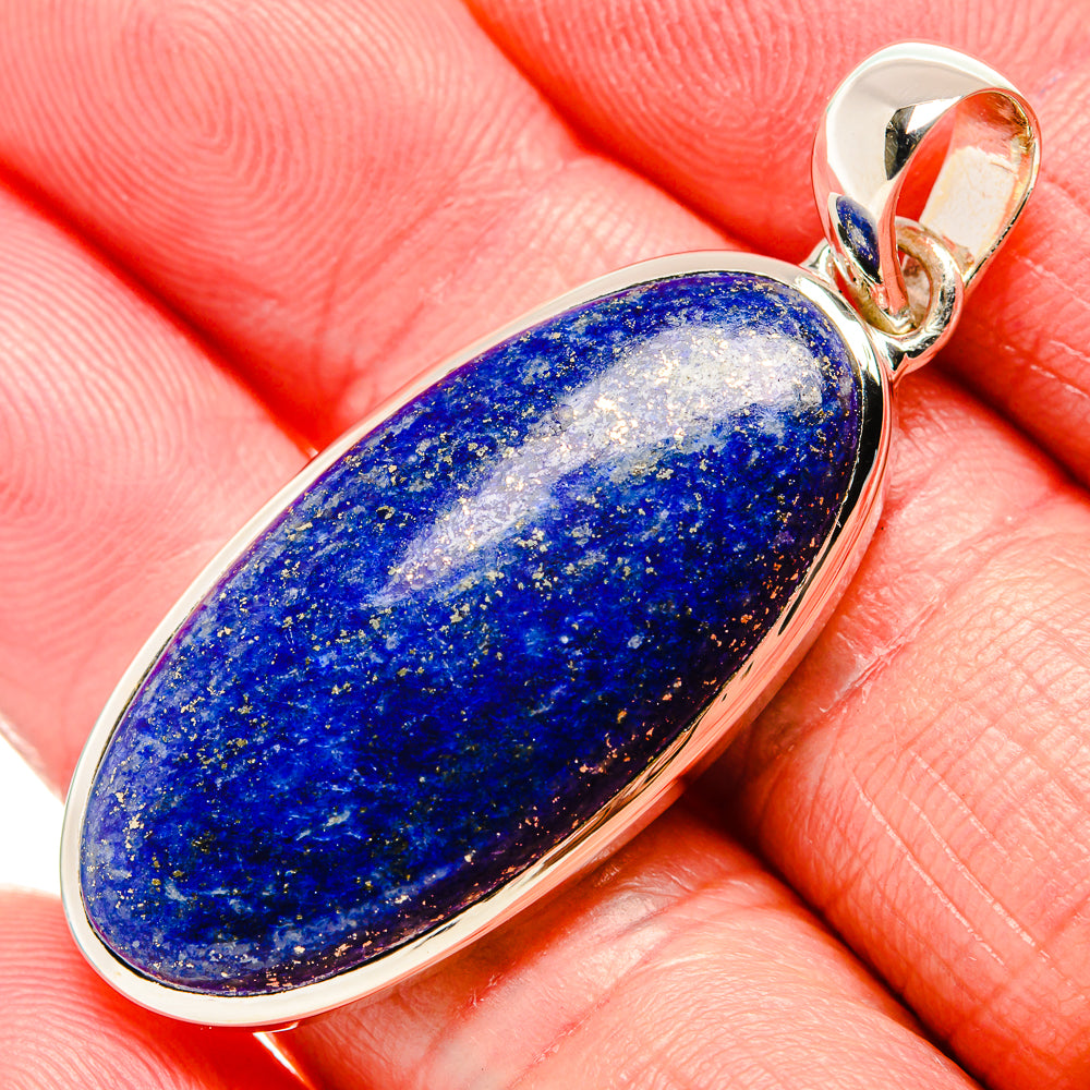 Lapis Lazuli Pendants handcrafted by Anasilvercos - PD36039