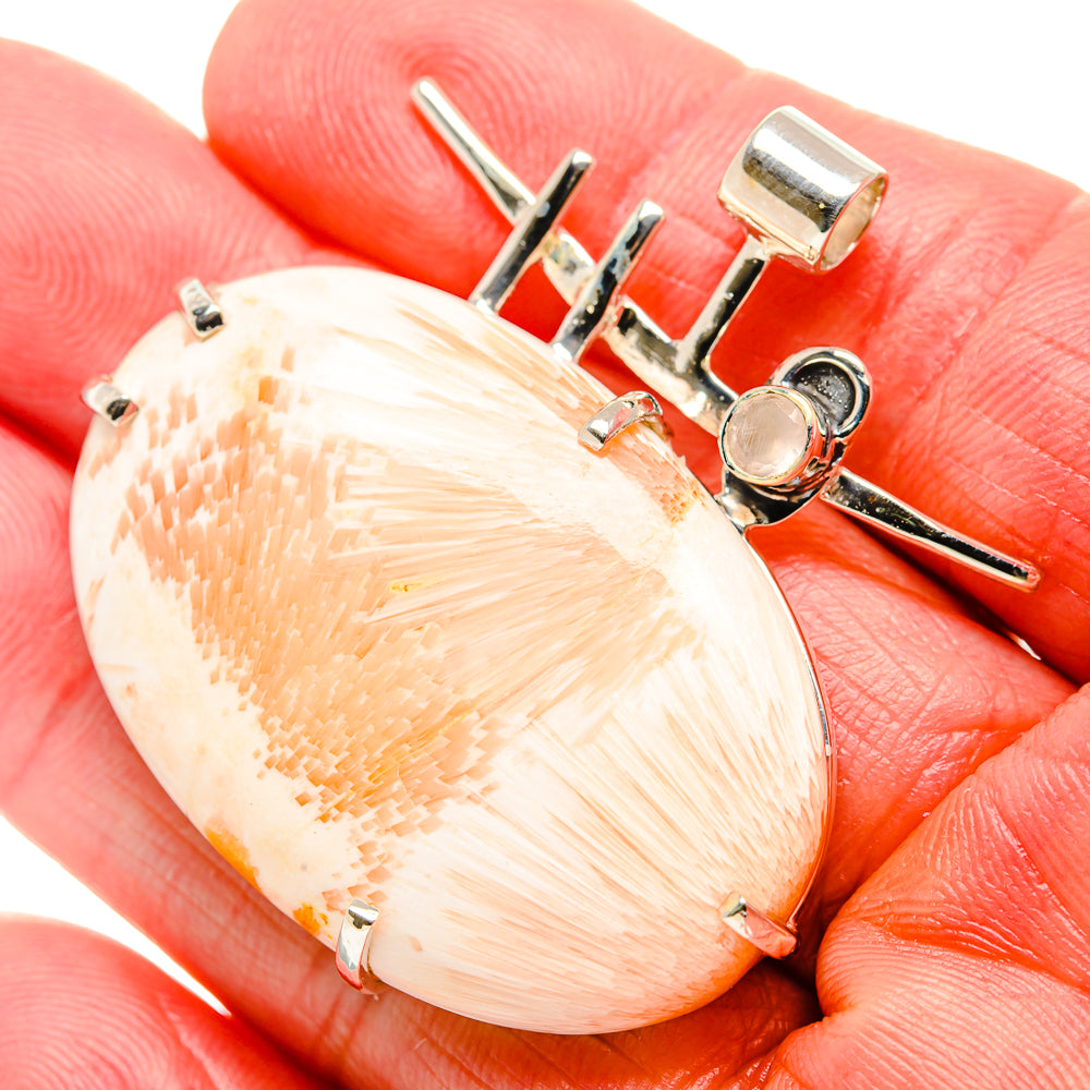 Scolecite Pendants handcrafted by Anasilvercos - PD36042