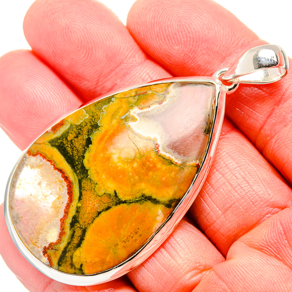 Rainforest Opal Pendants handcrafted by Anasilvercos - PD36043