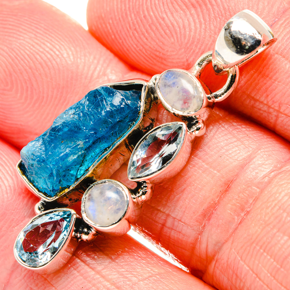 Apatite Pendants handcrafted by Anasilvercos - PD36118