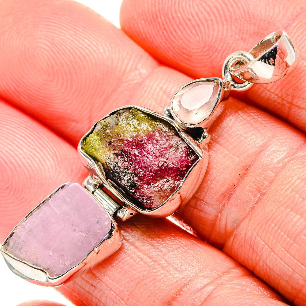 Kunzite Pendants handcrafted by Anasilvercos - PD36123