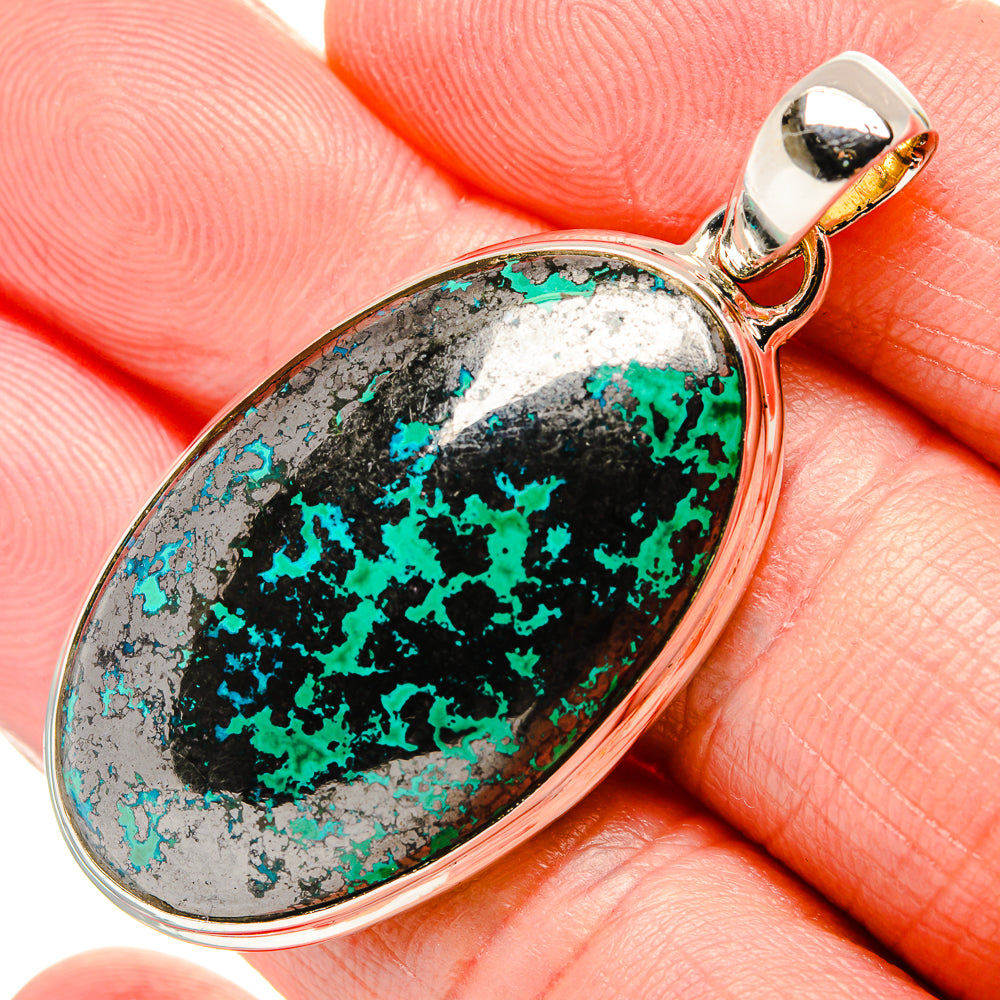 Shattuckite Pendants handcrafted by Anasilvercos - PD36140