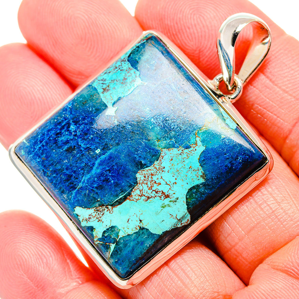Shattuckite Pendants handcrafted by Anasilvercos - PD36142