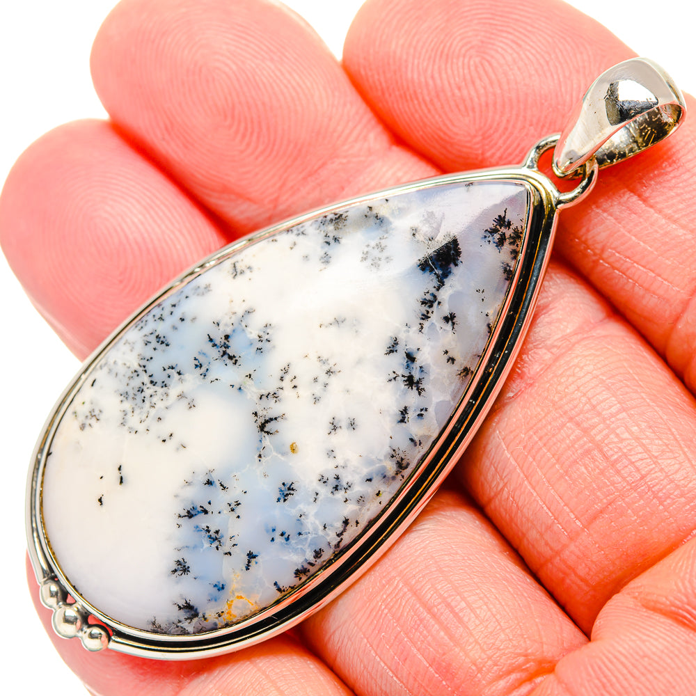 Dendritic Opal Pendants handcrafted by Anasilvercos - PD36149
