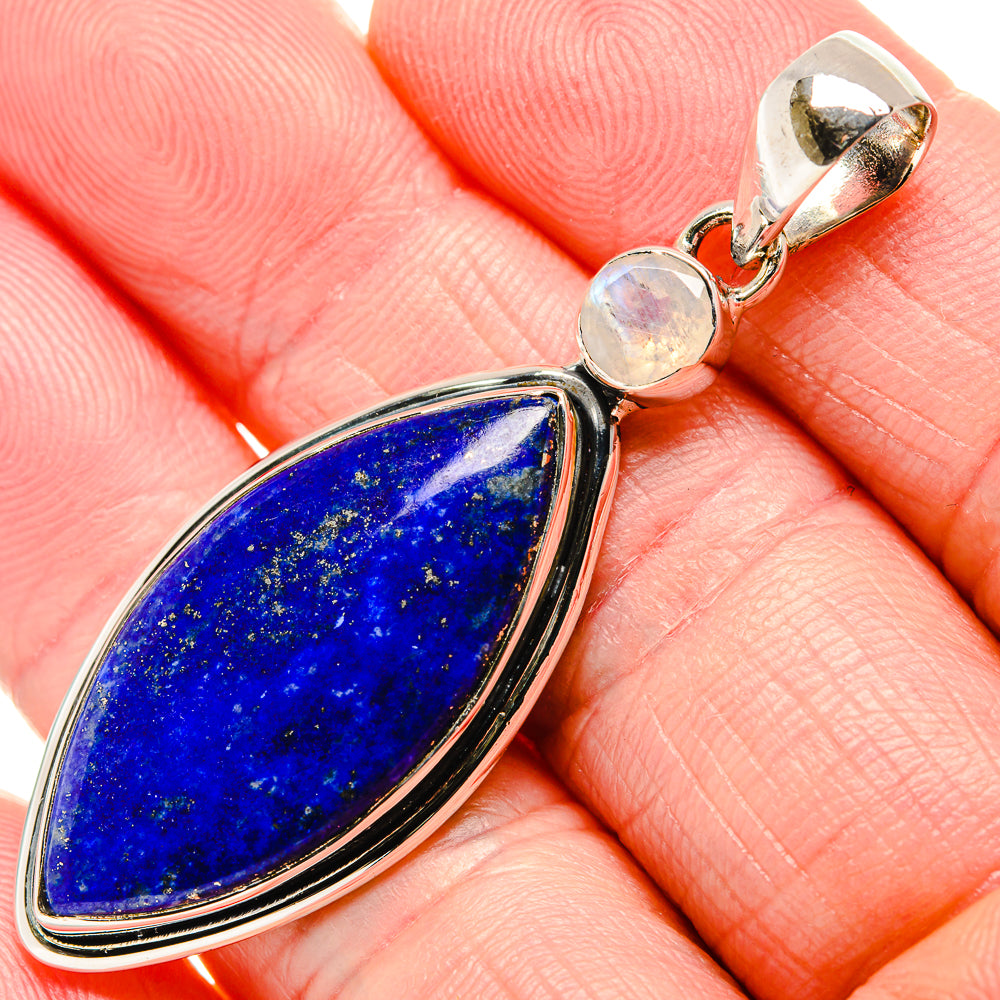 Lapis Lazuli Pendants handcrafted by Anasilvercos - PD36165
