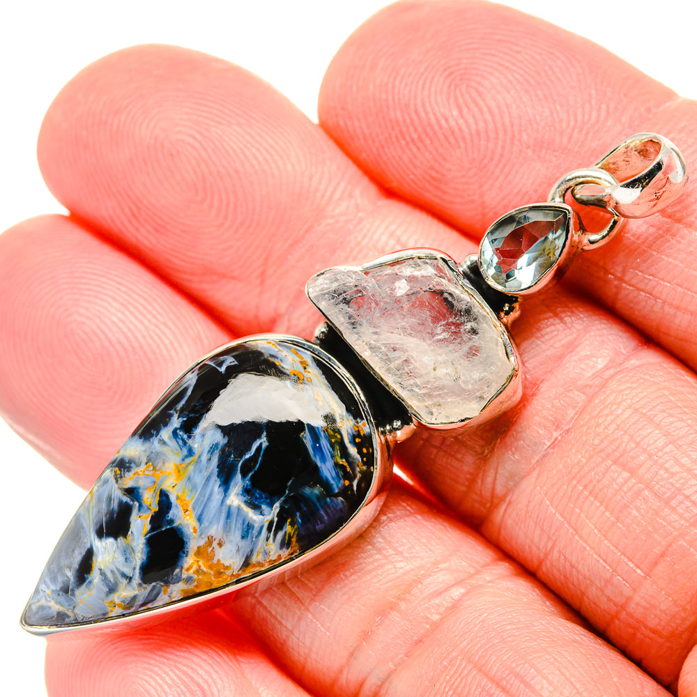 Pietersite Pendants handcrafted by Anasilvercos - PD36178
