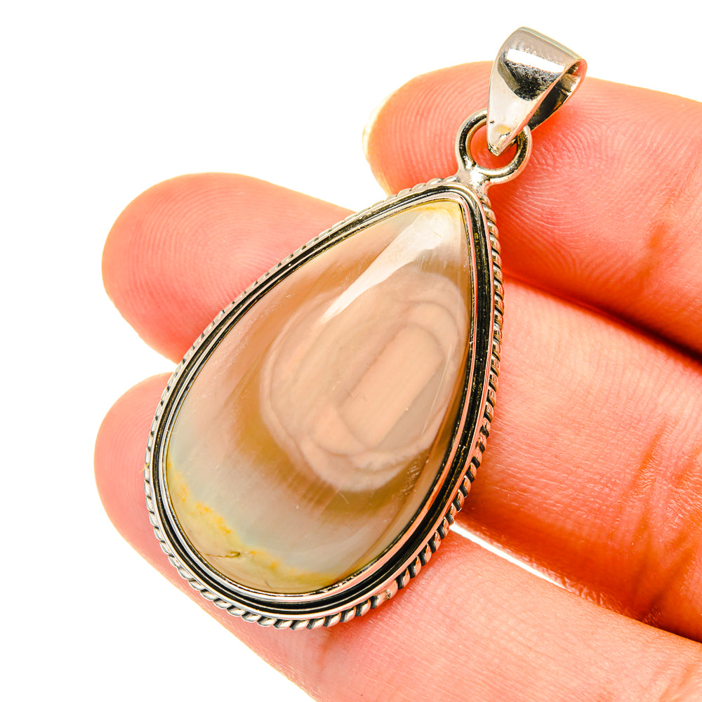 Willow Creek Jasper Pendants handcrafted by Anasilvercos - PD3622