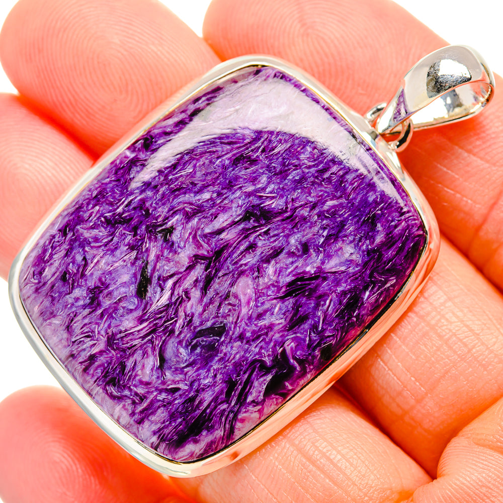 Charoite Pendants handcrafted by Anasilvercos - PD36232
