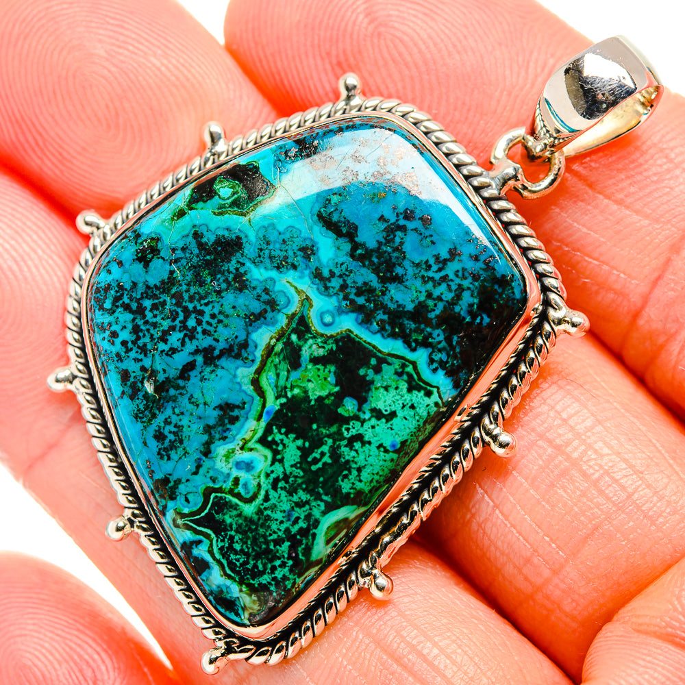 Malachite Pendants handcrafted by Anasilvercos - PD36233