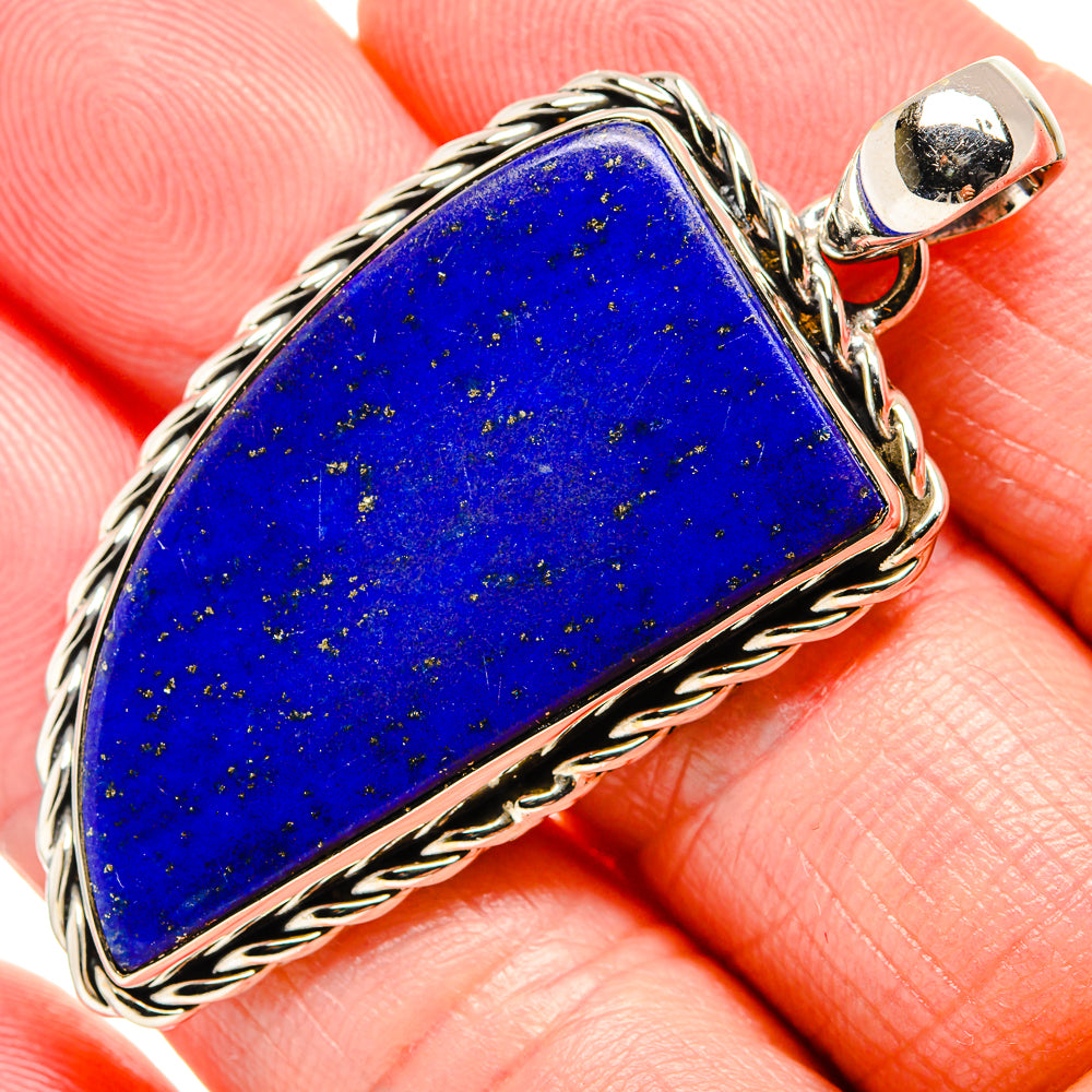 Lapis Lazuli Pendants handcrafted by Anasilvercos - PD36236