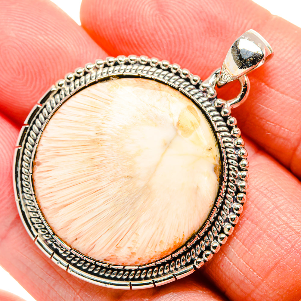 Scolecite Pendants handcrafted by Anasilvercos - PD36238