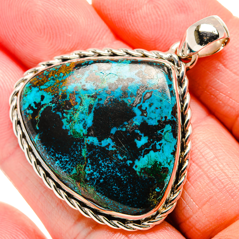 Shattuckite Pendants handcrafted by Anasilvercos - PD36256