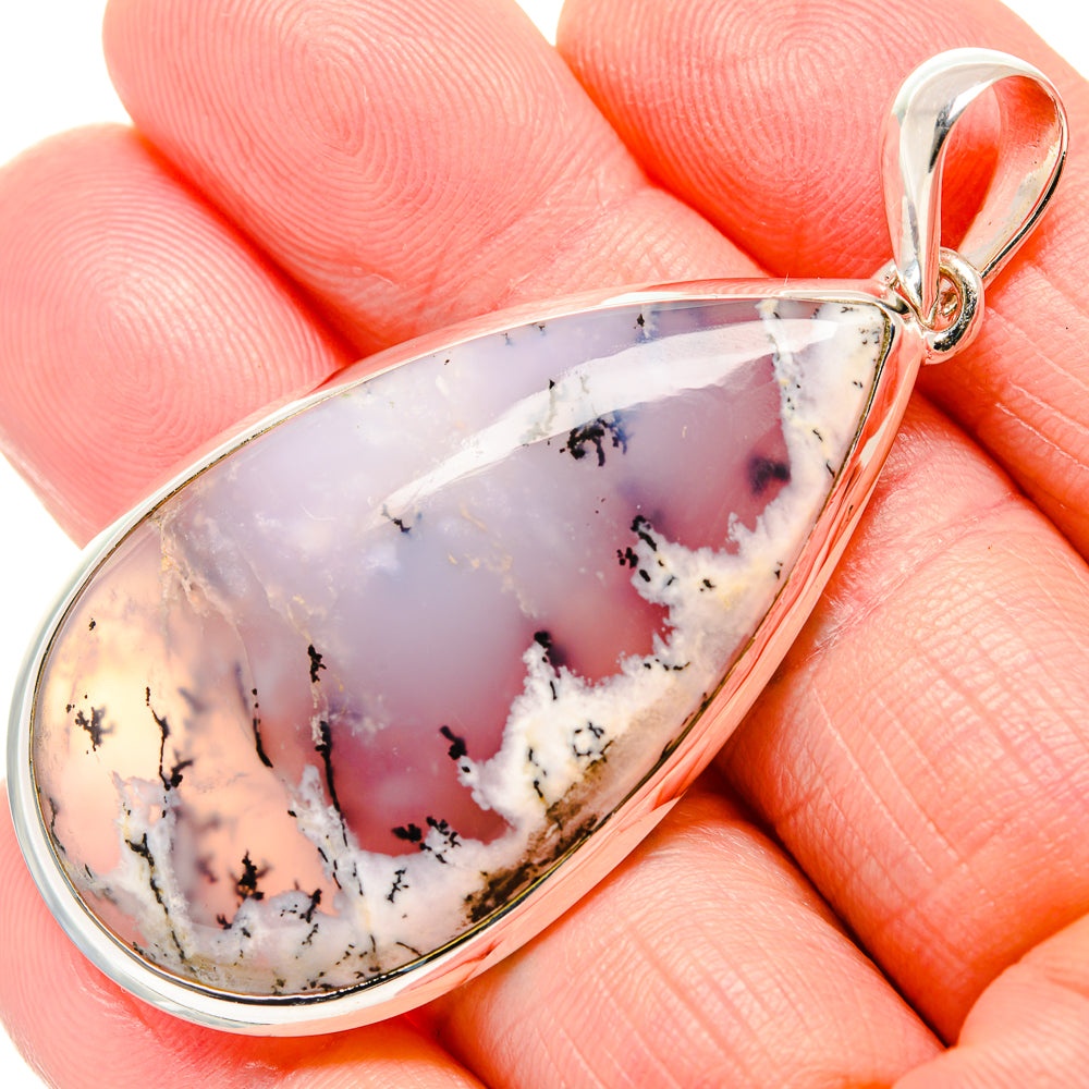 Dendritic Opal Pendants handcrafted by Anasilvercos - PD36417