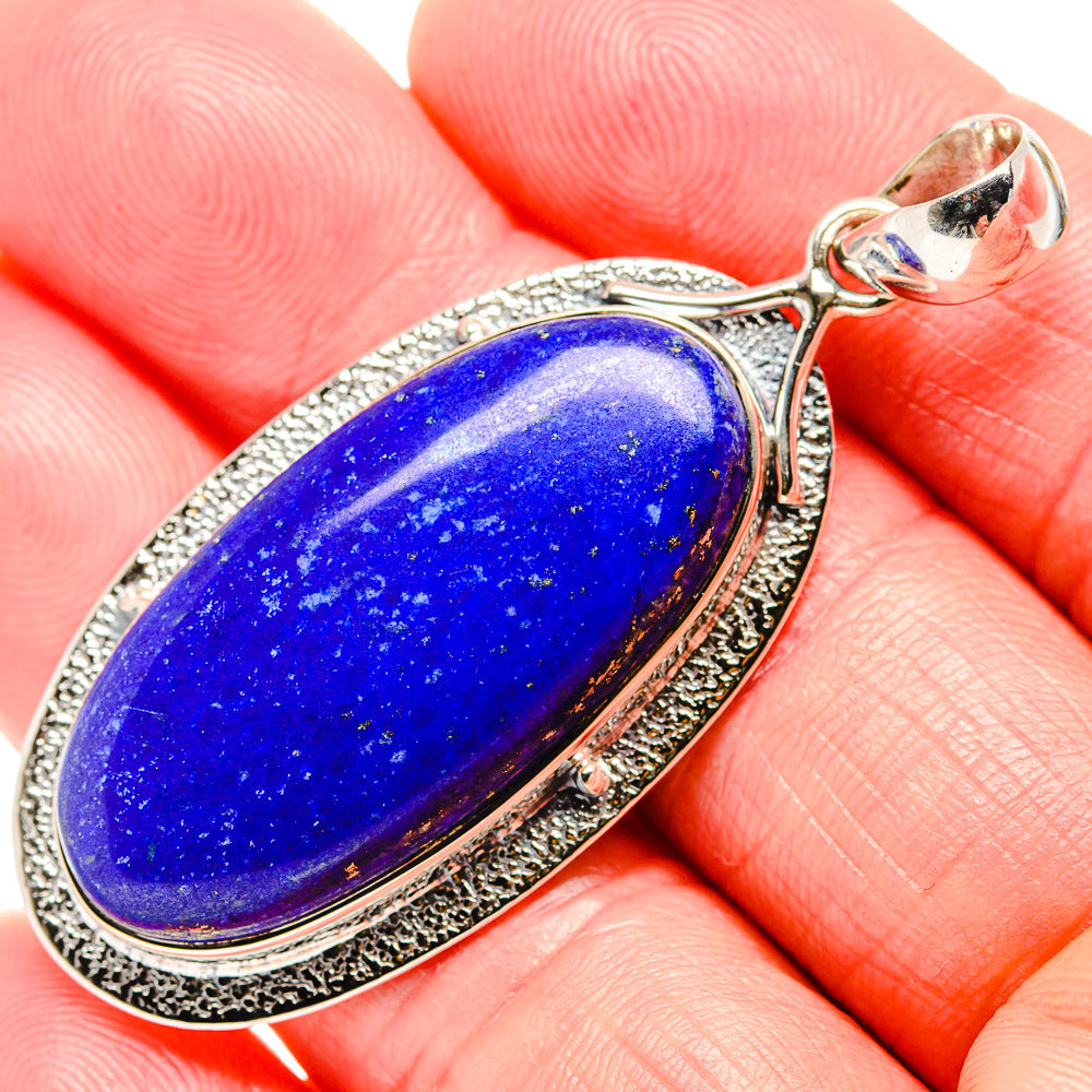 Lapis Lazuli Pendants handcrafted by Anasilvercos - PD36455