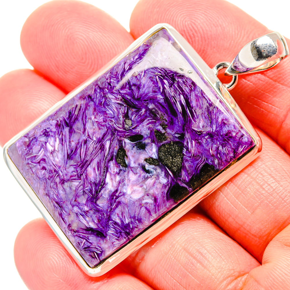 Charoite Pendants handcrafted by Anasilvercos - PD36461