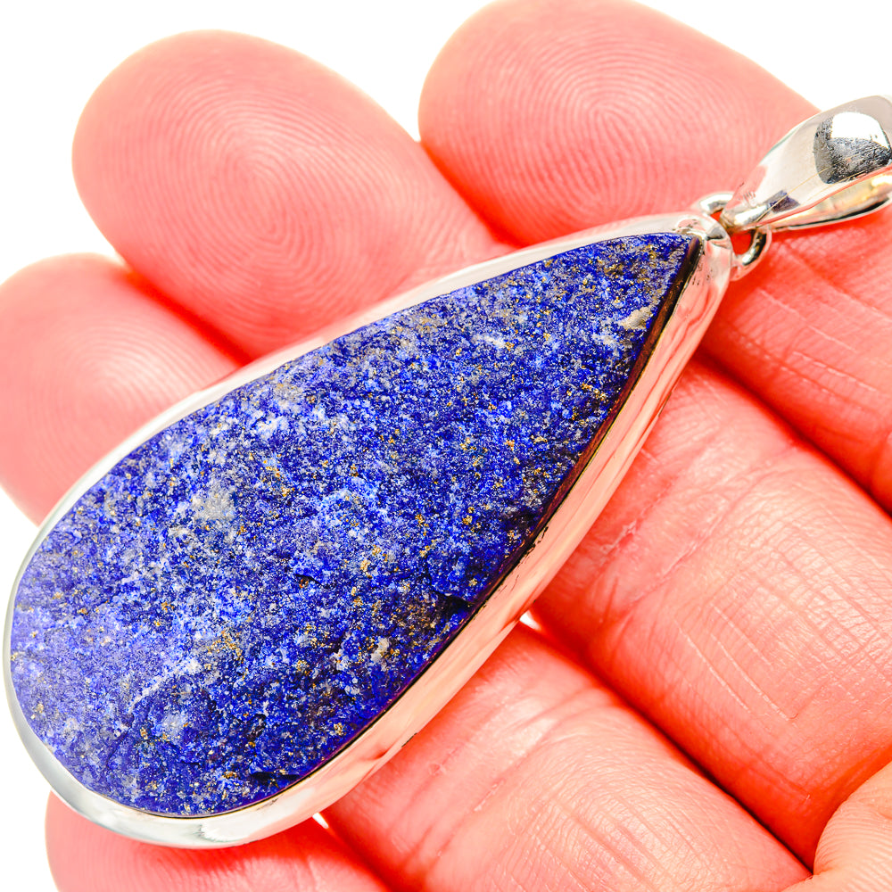 Lapis Lazuli Pendants handcrafted by Anasilvercos - PD36463