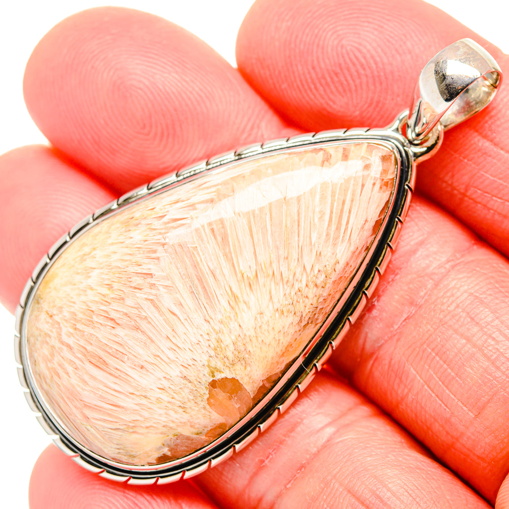 Scolecite Pendants handcrafted by Anasilvercos - PD36476