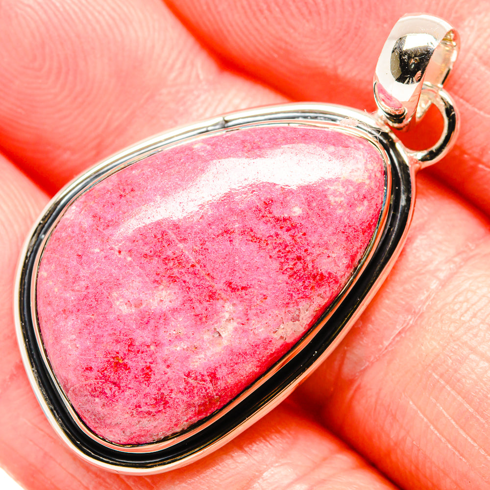 Thulite Pendants handcrafted by Anasilvercos - PD36486