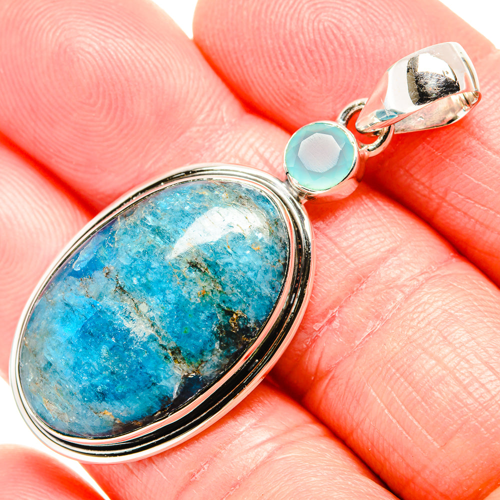 Apatite Pendants handcrafted by Anasilvercos - PD36496