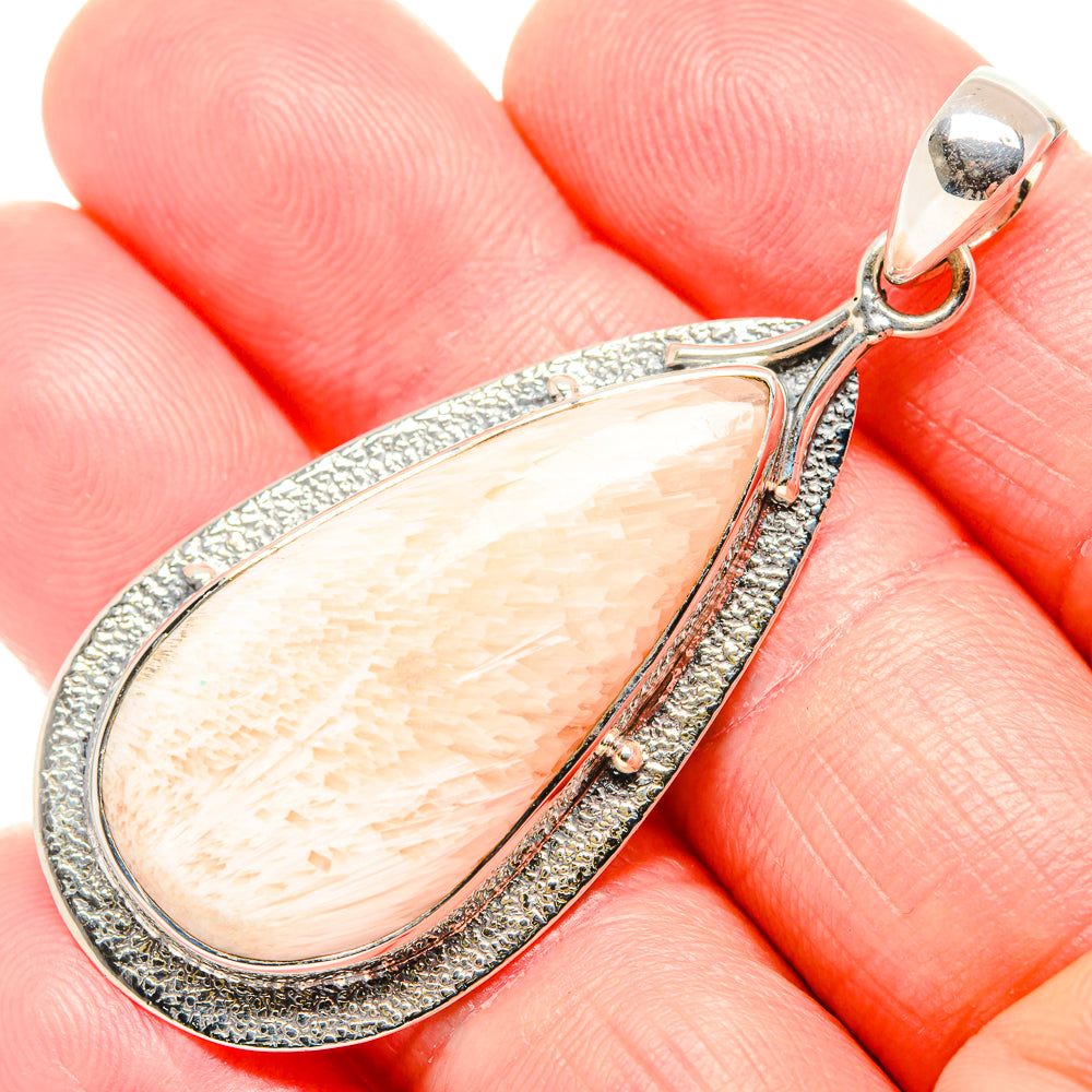 Scolecite Pendants handcrafted by Anasilvercos - PD36524