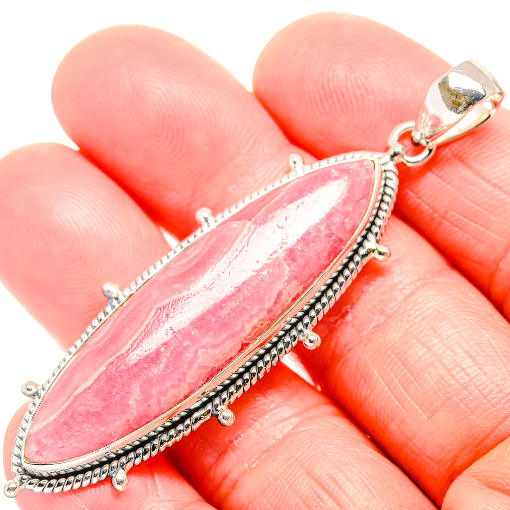Rhodochrosite Pendants handcrafted by Anasilvercos - PD36526