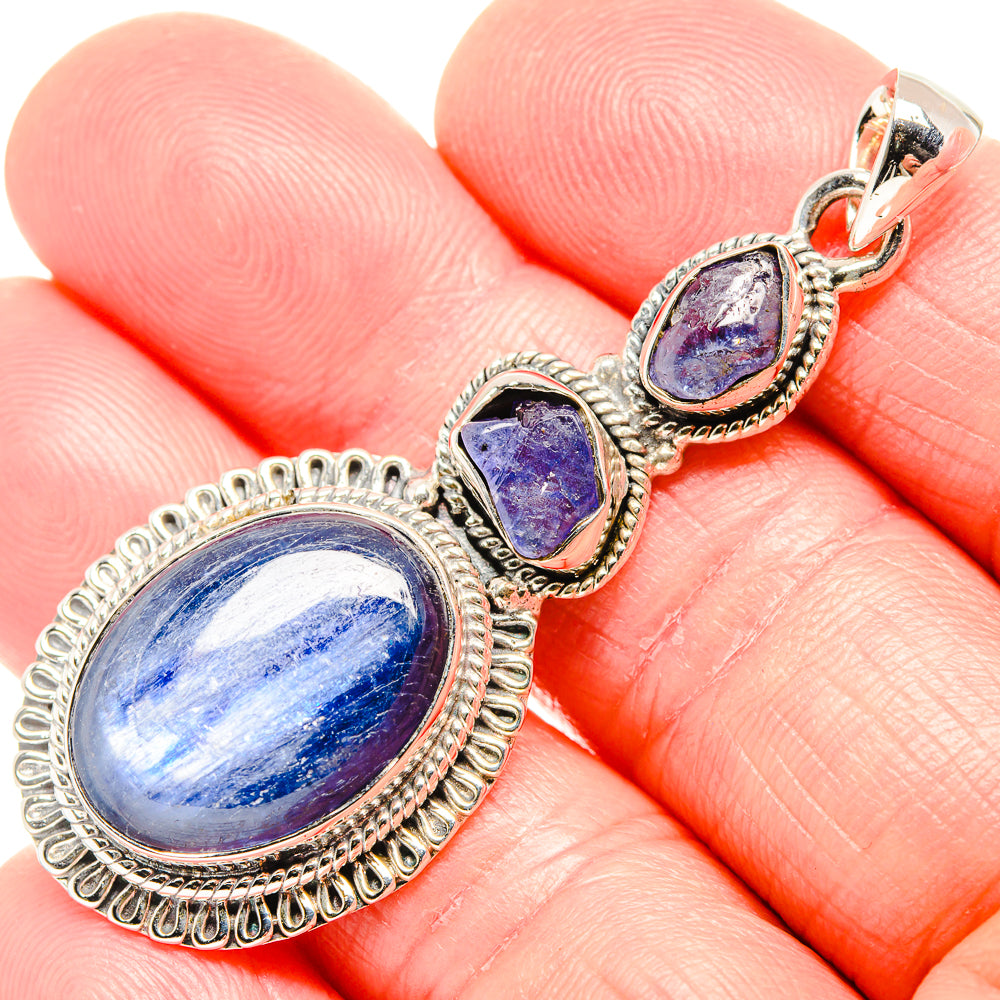Kyanite Pendants handcrafted by Anasilvercos - PD36531