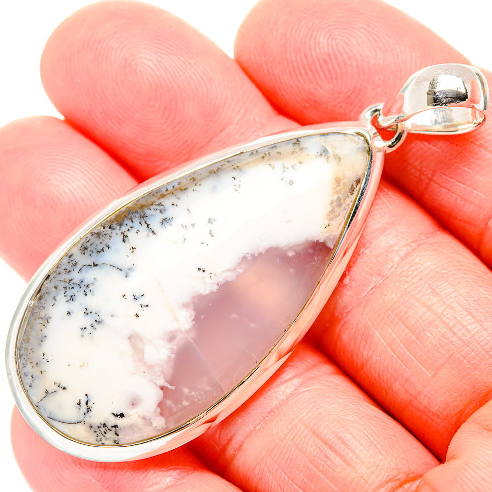 Dendritic Opal Pendants handcrafted by Anasilvercos - PD36540