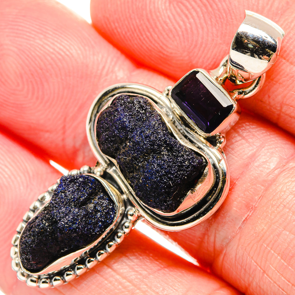Lapis Lazuli Pendants handcrafted by Anasilvercos - PD36582
