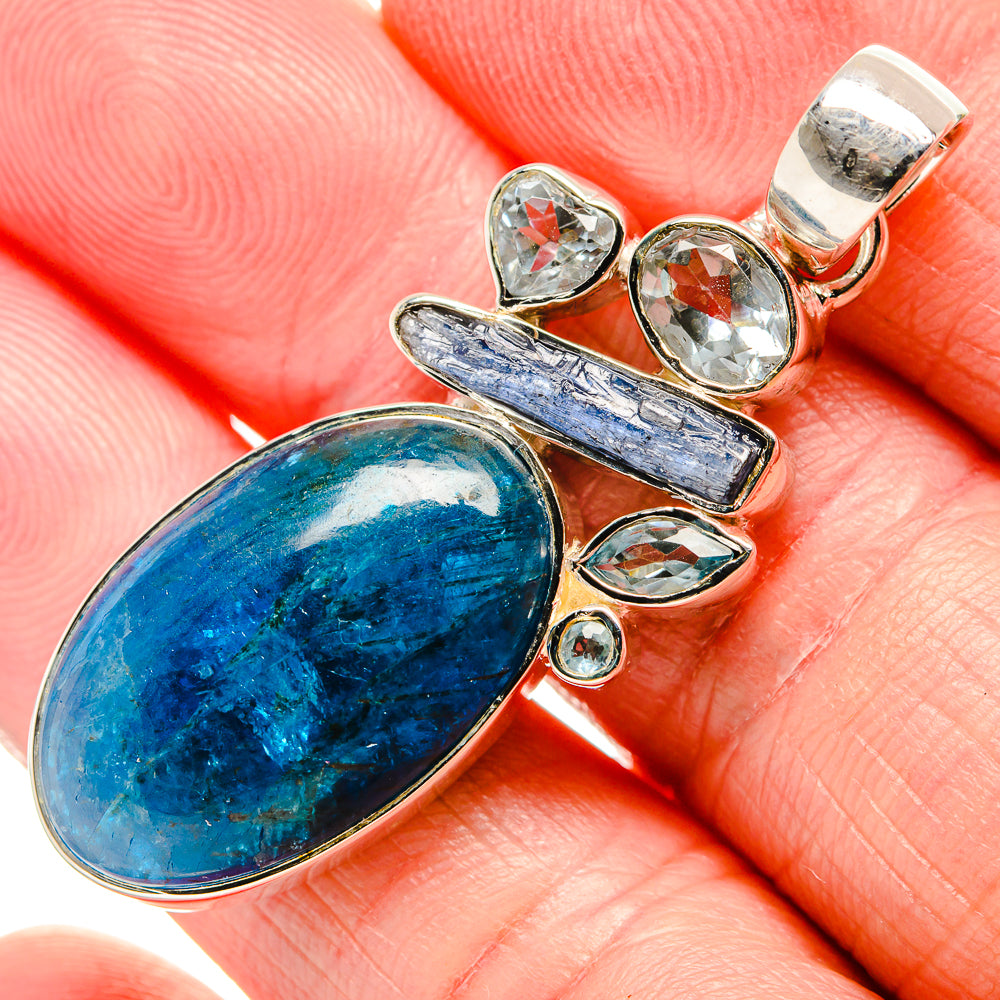 Apatite Pendants handcrafted by Anasilvercos - PD36599