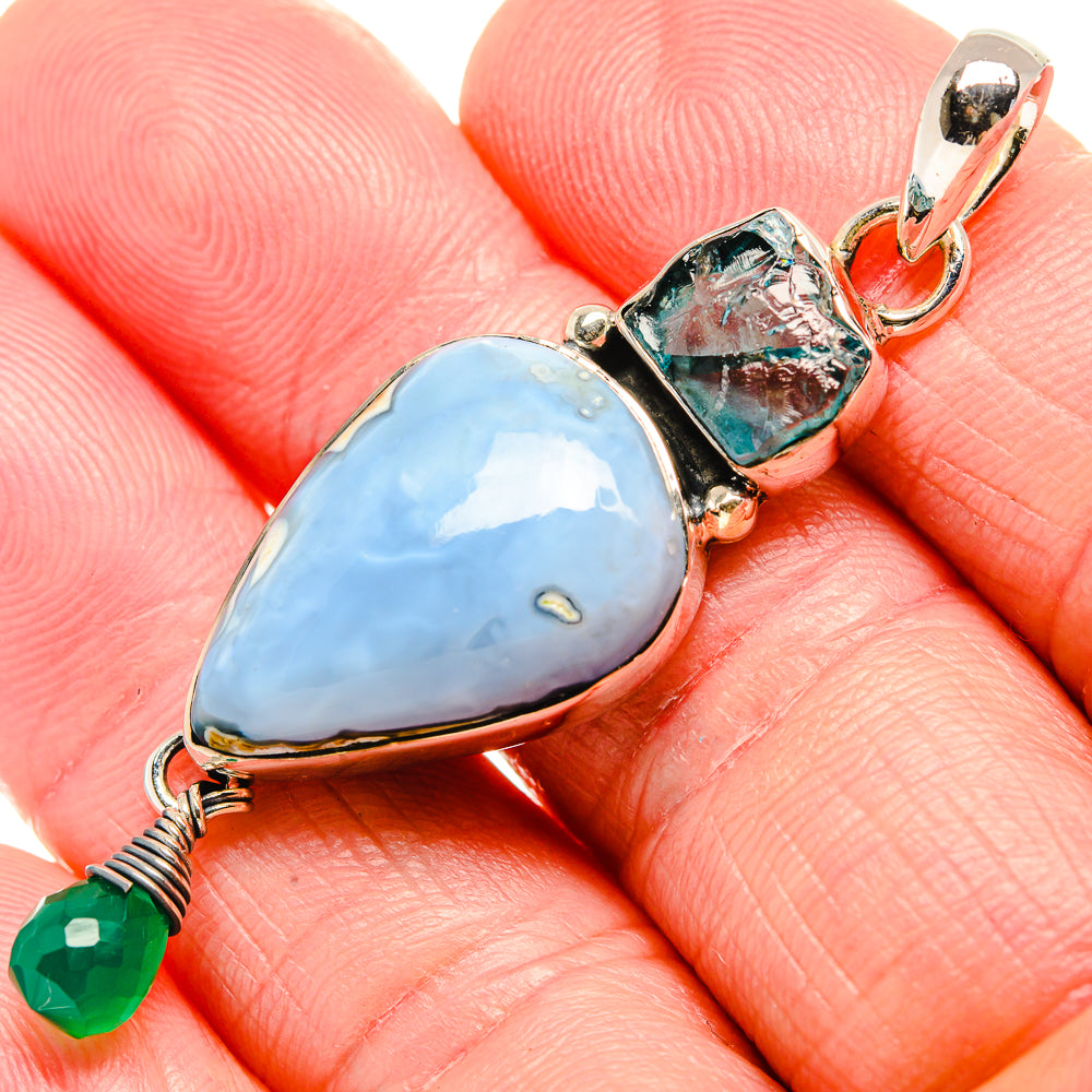 Owyhee Opal Pendants handcrafted by Anasilvercos - PD36605