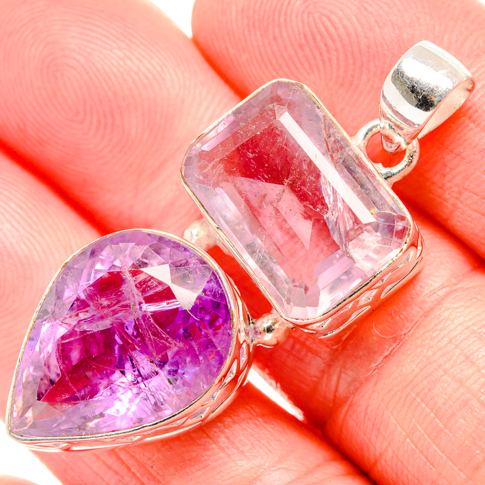 Amethyst Pendants handcrafted by Anasilvercos - PD36685