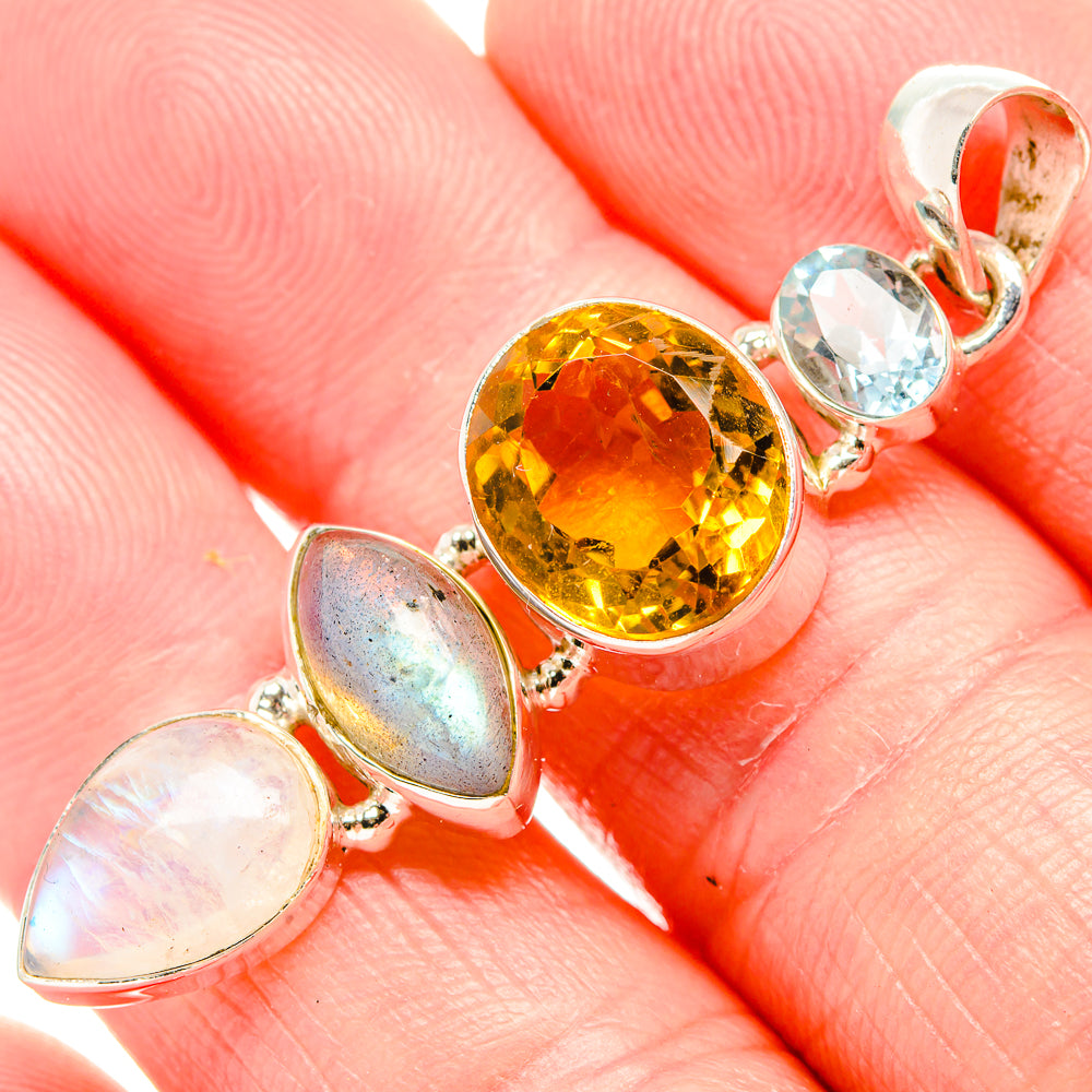 Citrine Pendants handcrafted by Anasilvercos - PD36695