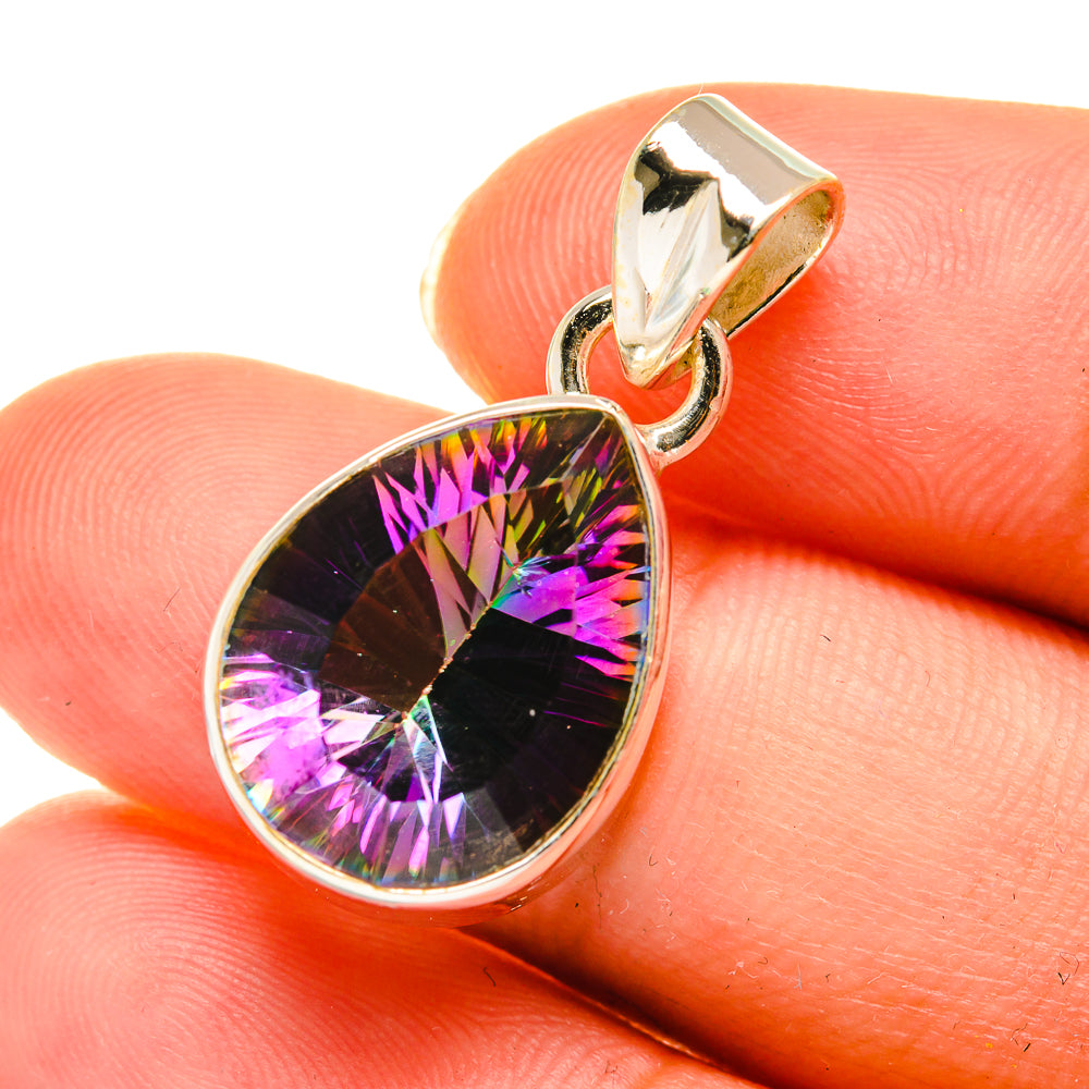 Mystic Topaz Pendants handcrafted by Anasilvercos - PD3677