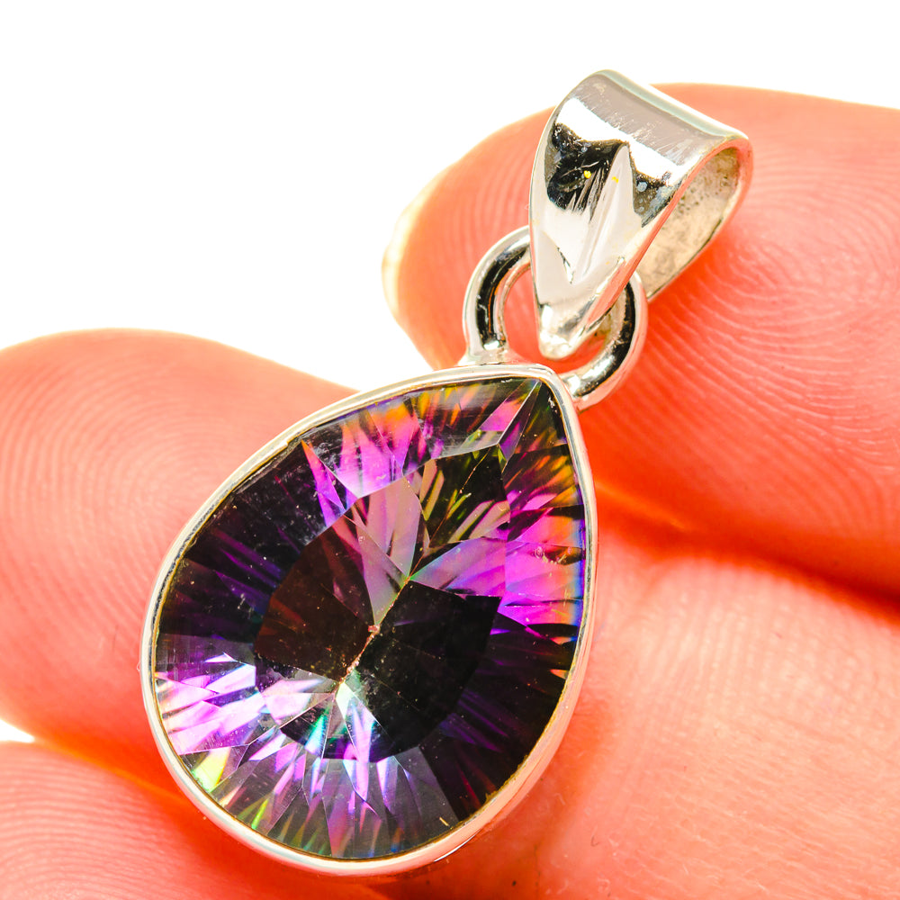 Mystic Topaz Pendants handcrafted by Anasilvercos - PD3678
