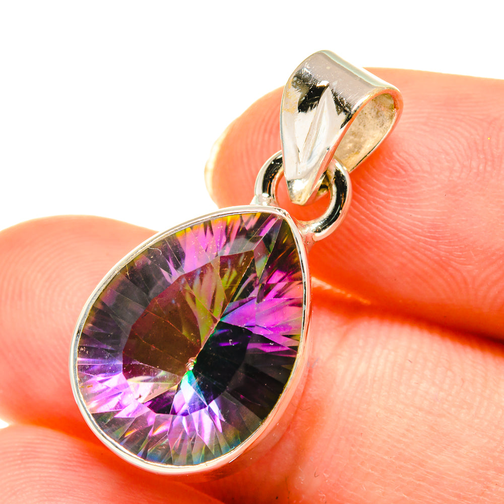Mystic Topaz Pendants handcrafted by Anasilvercos - PD3679