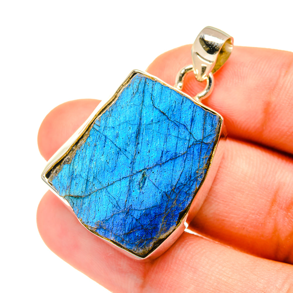 Labradorite Pendants handcrafted by Anasilvercos - PD3696