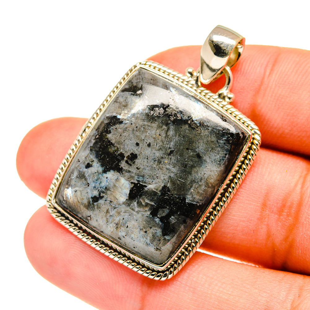Larvikite Pendants handcrafted by Anasilvercos - PD3699