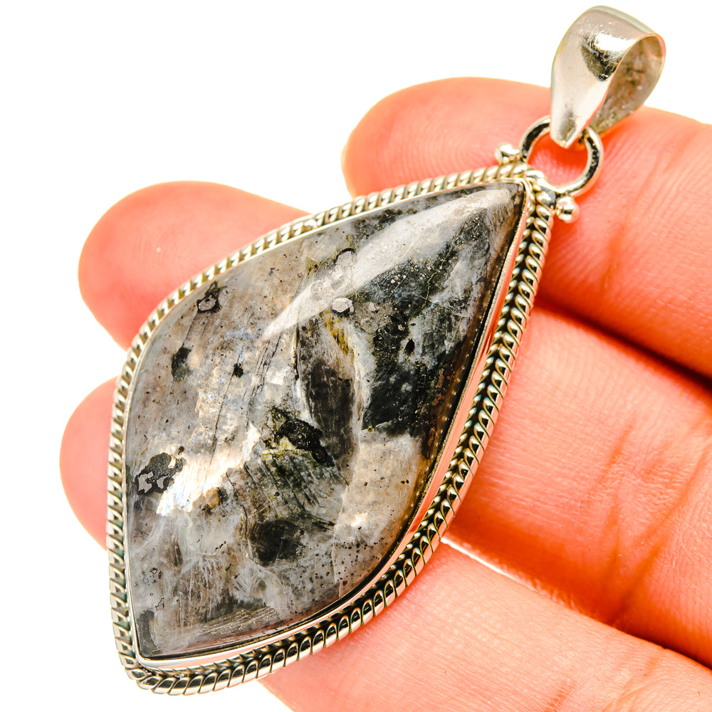 Larvikite Pendants handcrafted by Anasilvercos - PD3701