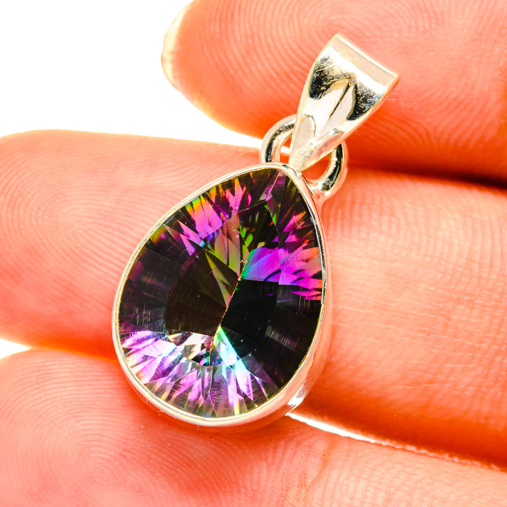 Mystic Topaz Pendants handcrafted by Anasilvercos - PD3703